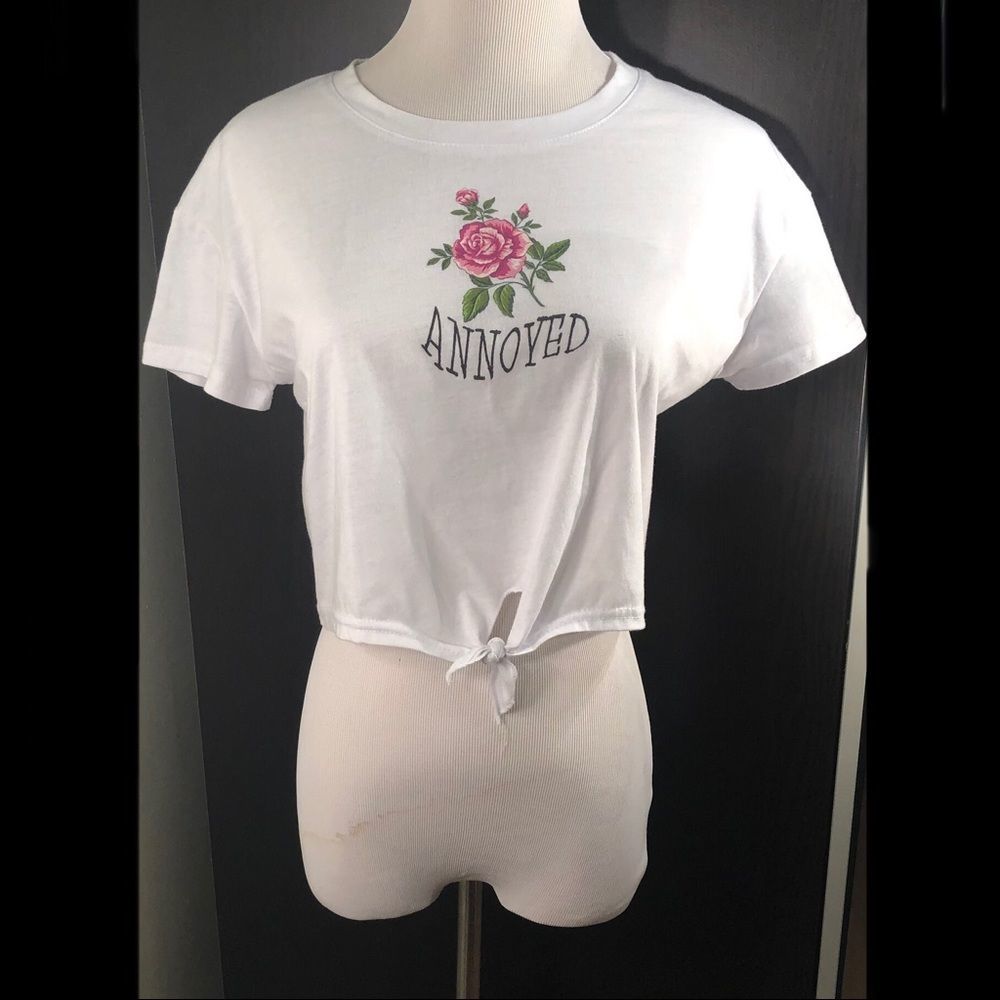 Annoyed Crop Top